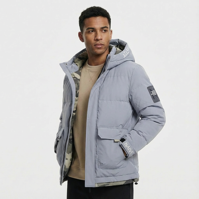 Heren Parka Waterdicht Met Capuchon