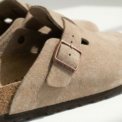Sandalen Unisex Suède | Kurkvoetbed