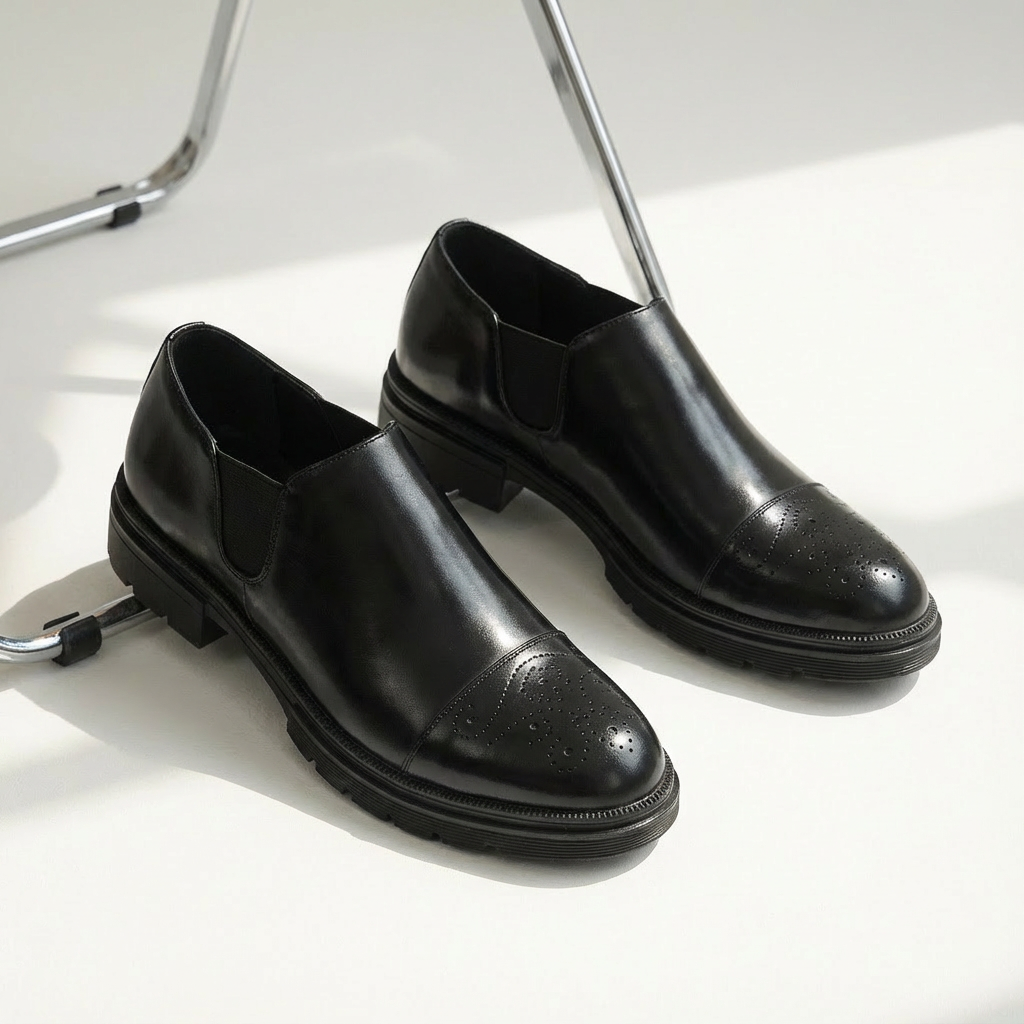 Heren Leren Instappers | Comfort Inlegzool