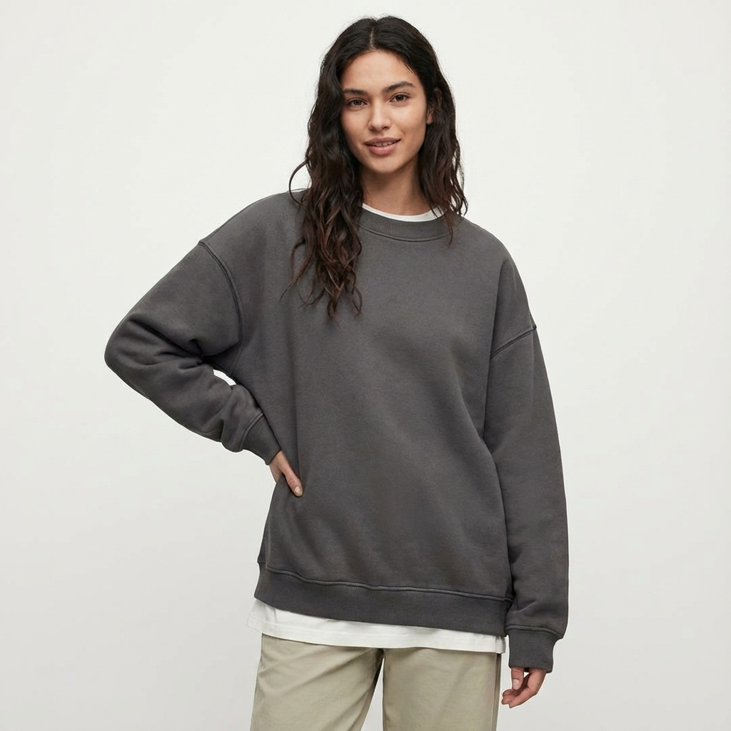 Dames Oversized Sweatshirt | Ronde Hals