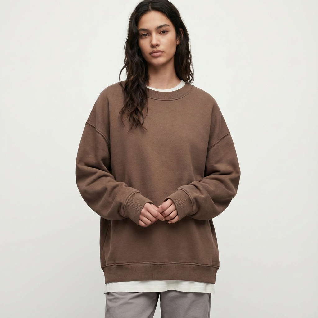 Dames Oversized Sweatshirt | Ronde Hals