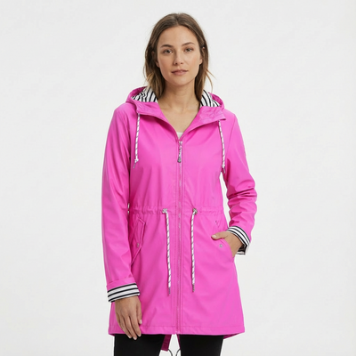 Regenjas Dames Waterdicht Met Capuchon