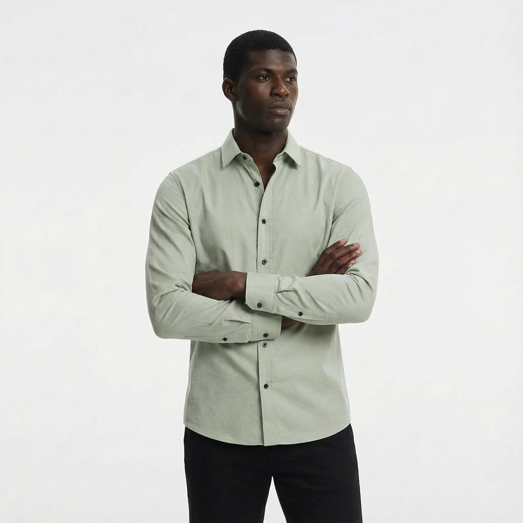 Heren Stretch Overhemd | Strijkvrij