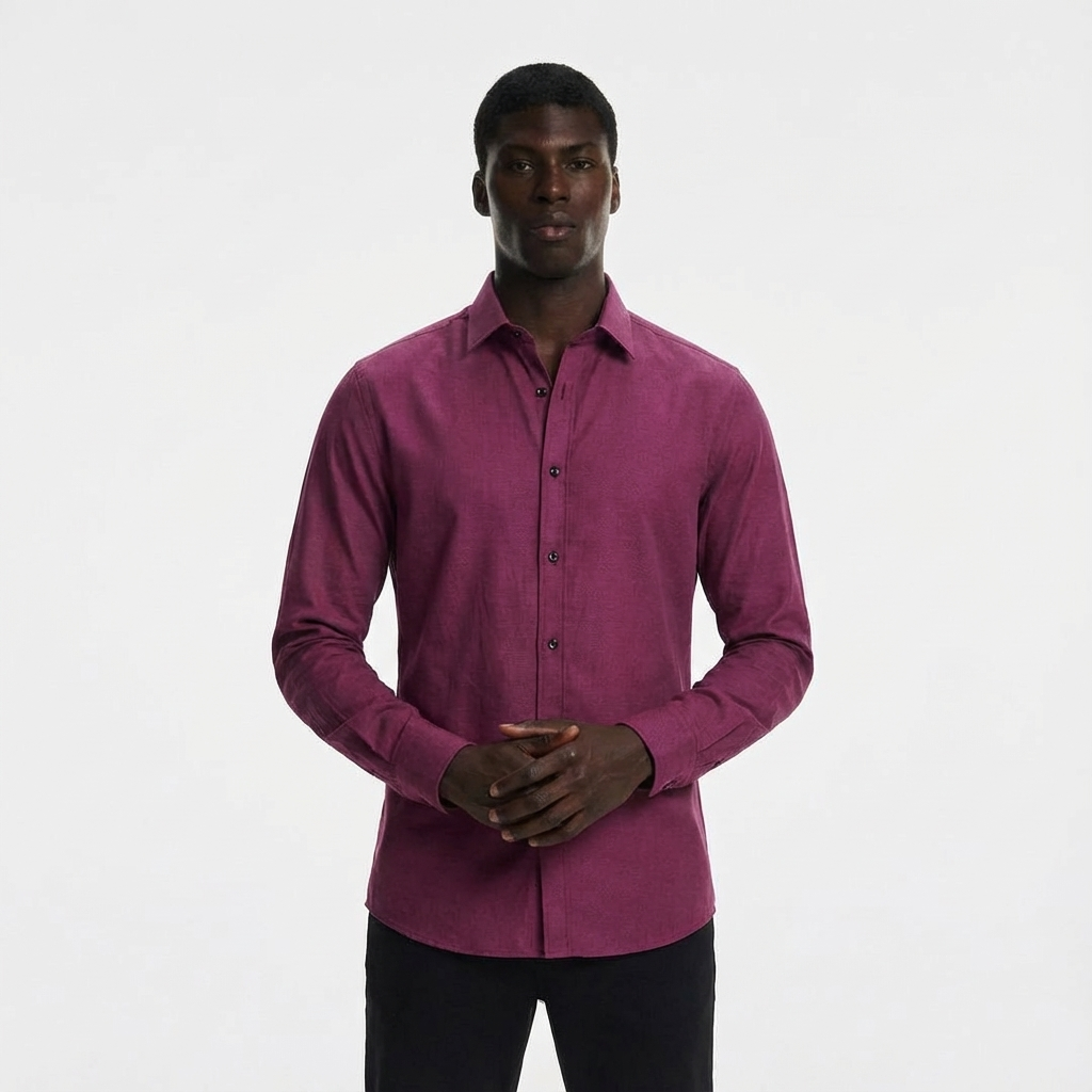 Heren Stretch Overhemd | Strijkvrij