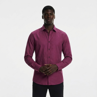 Heren Stretch Overhemd | Strijkvrij