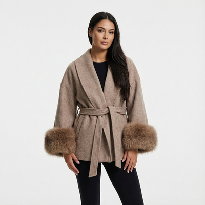 Bontjas Dames | Met Ceintuur