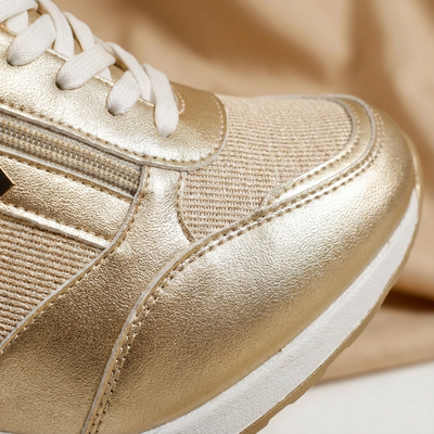 Dames Platform Sneakers | Rits & Vetersluiting