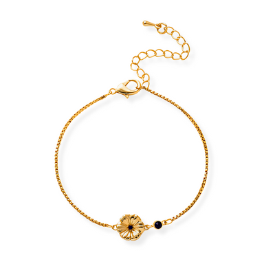 Geboortebloem & Geboortesteen Armband